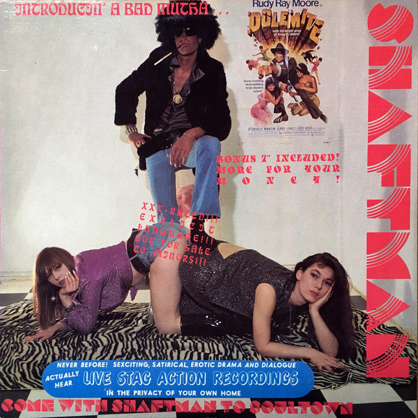 Various : Introducin' A Bad Mutha ... Shaftman! (Come With Shaftman To Soultown) (LP, Comp + 7", Single)