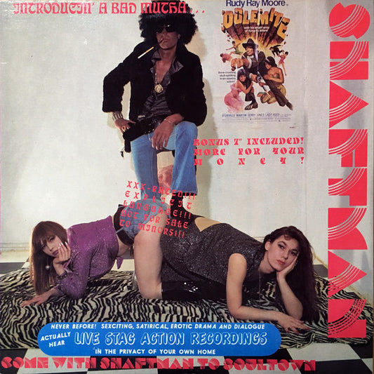 Various : Introducin' A Bad Mutha ... Shaftman! (Come With Shaftman To Soultown) (LP, Comp + 7", Single)