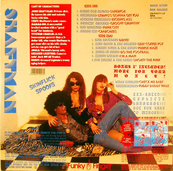 Various : Introducin' A Bad Mutha ... Shaftman! (Come With Shaftman To Soultown) (LP, Comp + 7", Single)