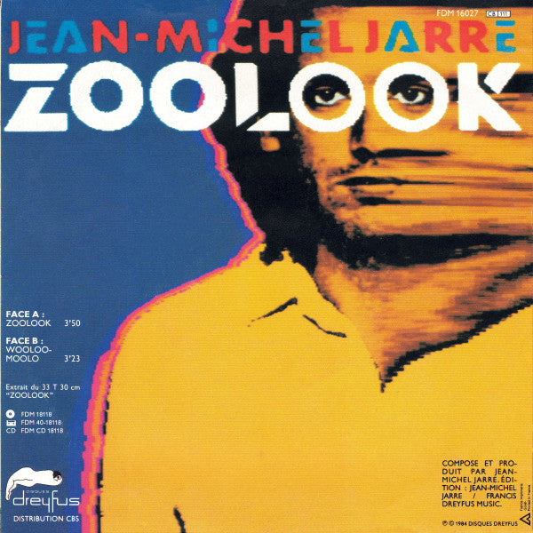 Jean-Michel Jarre : Zoolook (7", Single)