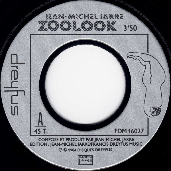 Jean-Michel Jarre : Zoolook (7", Single)