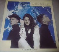 When In Rome : Heaven Knows (12", Single)