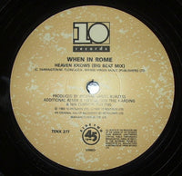 When In Rome : Heaven Knows (12", Single)