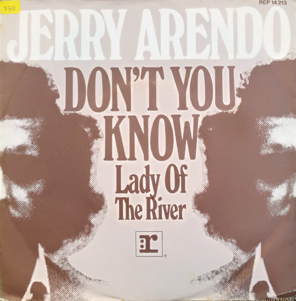 Jerry Arendo : Don't You Know (7", Single, Promo)