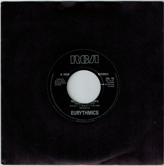 Eurythmics : Missionary Man (7", Single)