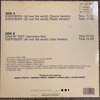 FPI Project : Everybody (All Over The World) (12", Single)