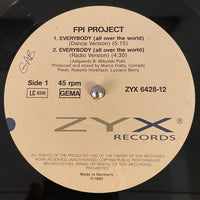 FPI Project : Everybody (All Over The World) (12", Single)