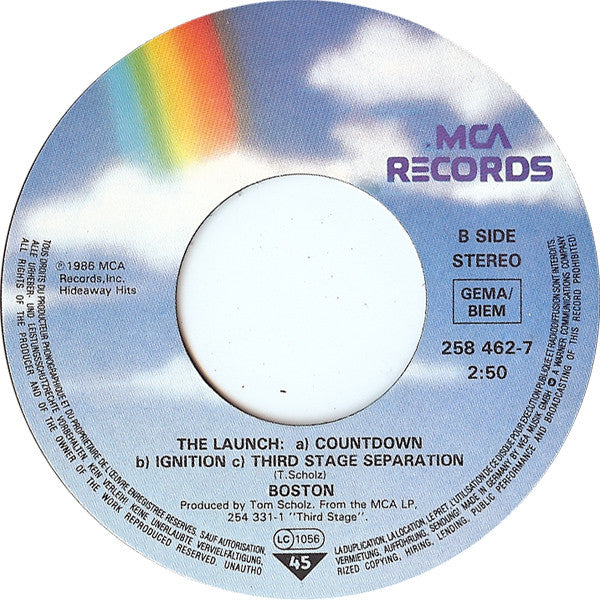 Boston : We're Ready (7", Single)