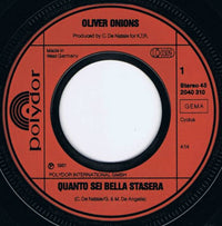 Oliver Onions : Quanto Sei Bella Stasera (7", Single)