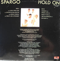 Spargo : Hold On (LP, Album)