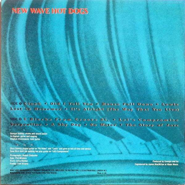 Yo La Tengo : New Wave Hot Dogs (LP, Album)