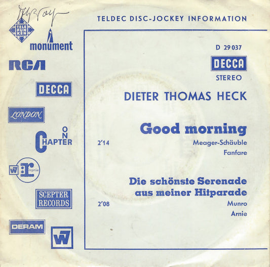 Dieter Thomas Heck : Good Morning (7", Single, Promo)