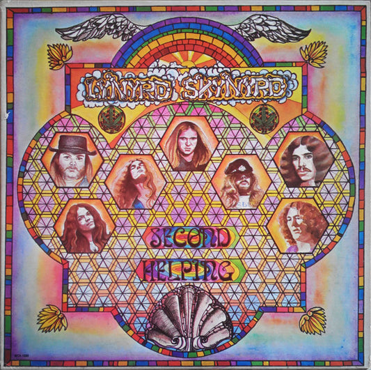 Lynyrd Skynyrd : Second Helping (LP, Album, RE, Glo)