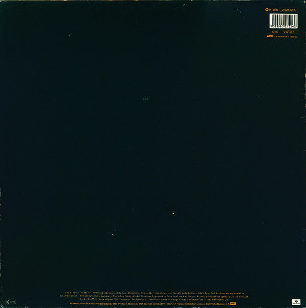 Pet Shop Boys : Rent (12", Maxi)