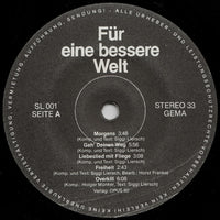 Siggi Liersch : Für Eine Bessere Welt (LP, Album)