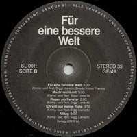 Siggi Liersch : Für Eine Bessere Welt (LP, Album)