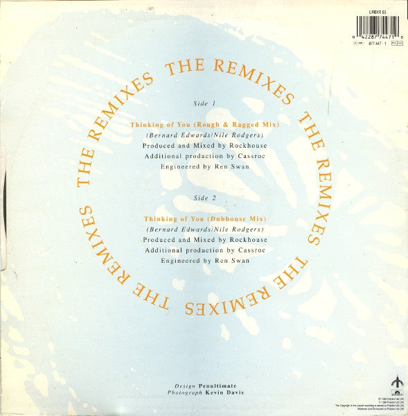Maureen Walsh : Thinking Of You (The Remixes) (12")
