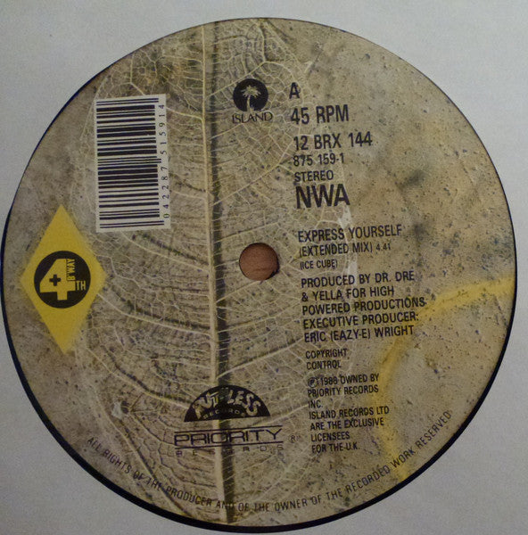N.W.A* : Express Yourself (12")