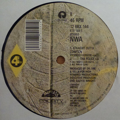N.W.A* : Express Yourself (12")