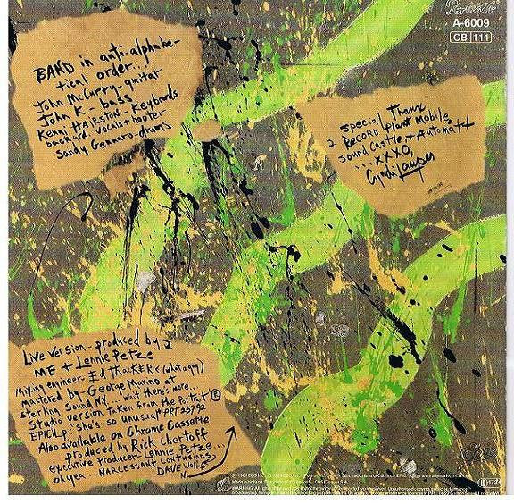 Cyndi Lauper : Money Changes Everything (Live) (7", Single)