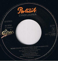 Cyndi Lauper : Money Changes Everything (Live) (7", Single)
