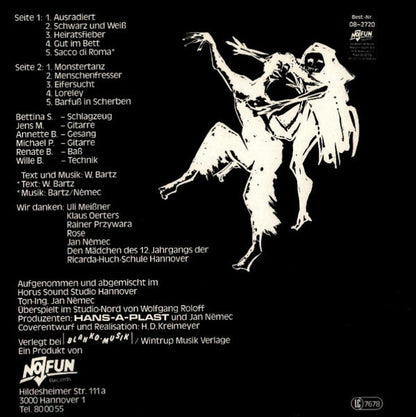 Hans-A-Plast : Ausradiert (LP, Album)