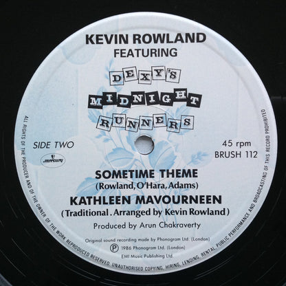 Kevin Rowland Featuring Dexy's Midnight Runners* : Because Of You (12")
