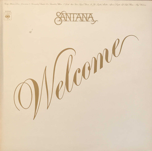 Santana : Welcome (LP, Album, Gat)