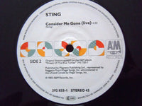 Sting : Love Is The Seventh Wave (New Mix) (12", Maxi, Ltd)