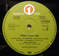 Lucio Battisti : Unser Freies Lied (LP)