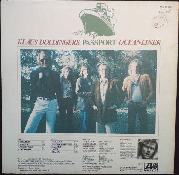 Passport (2) : Oceanliner (LP, Album)