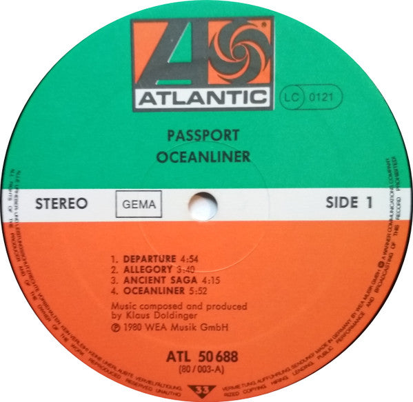 Passport (2) : Oceanliner (LP, Album)