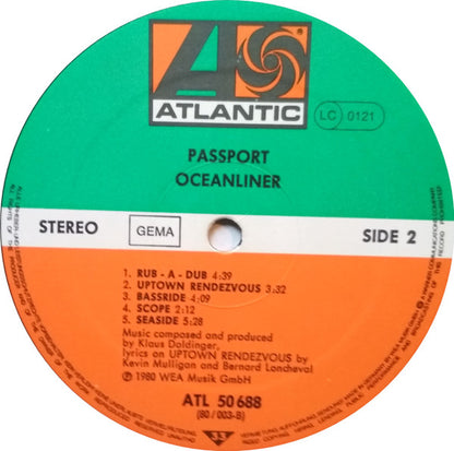Passport (2) : Oceanliner (LP, Album)