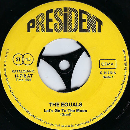 The Equals : Let's Go To The Moon  (7", Single)