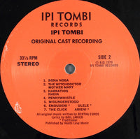 The Original Cast Of Ipi-Tombi* : Bertha Egnos & Gail Lakier's Ipi Tombi: Original Cast Recording (2xLP, RE)