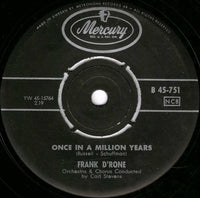 Frank D'Rone : My Special Angel / Once In A Million Years (7", Single)