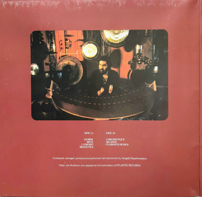 Vangelis Papathanassiou* : Opera Sauvage (LP, Album, Inj)
