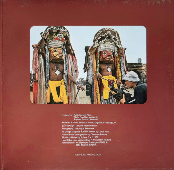 Vangelis Papathanassiou* : Opera Sauvage (LP, Album, Inj)