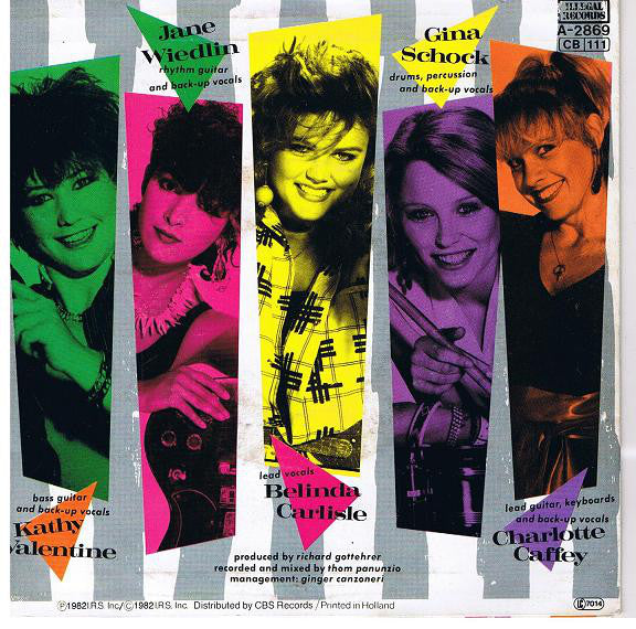 The Go·Go's* : Get Up And Go (7", Single)