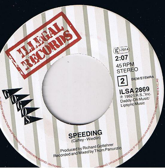 The Go·Go's* : Get Up And Go (7", Single)