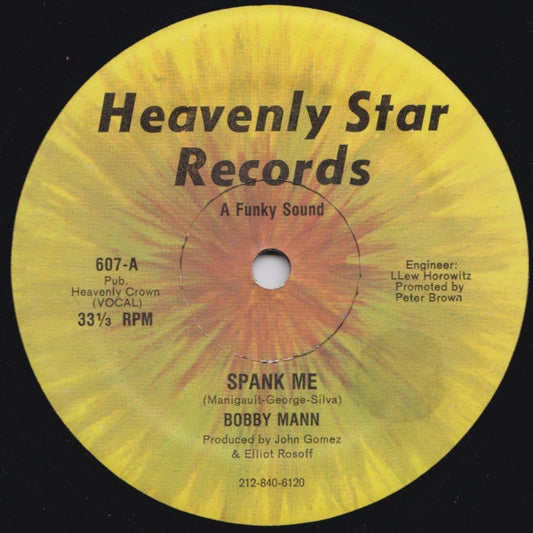 Bobby Mann : Spank Me (12")