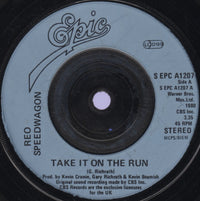 REO Speedwagon : Take It On The Run (7", Com)
