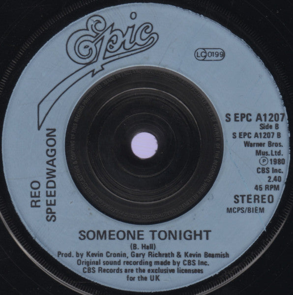 REO Speedwagon : Take It On The Run (7", Com)