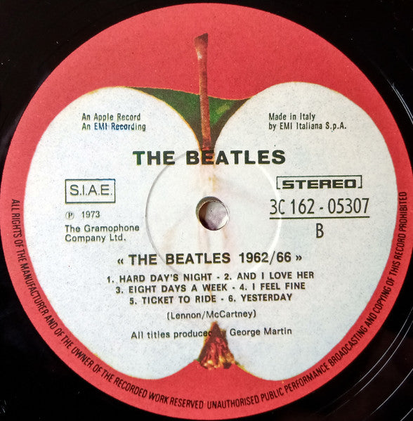 The Beatles : The Beatles / 1962-1966 (2xLP, Comp, Gat)