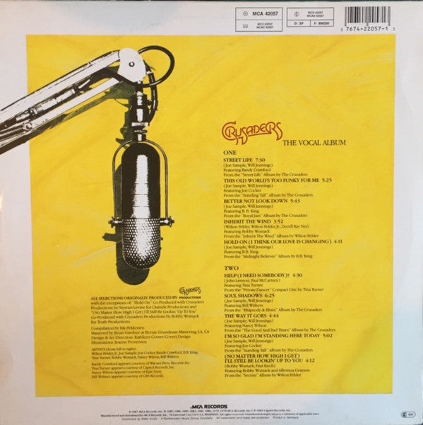 The Crusaders : The Vocal Album (LP, Comp)