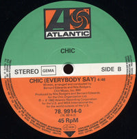 Chic : Hangin' (12", Maxi, Ltd)