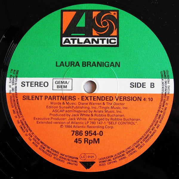 Laura Branigan : Self Control (Extended Version) (12", Maxi)