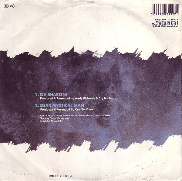 Cry No More : Oh Sharon! (7", Single)
