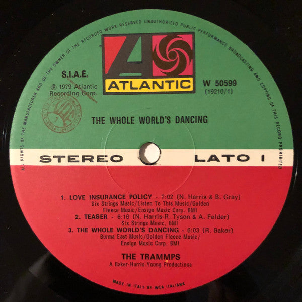 The Trammps : The Whole World's Dancing (LP, Album)