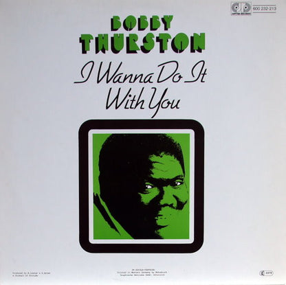 Bobby Thurston : Check Out The Groove (12", Single, Sup)